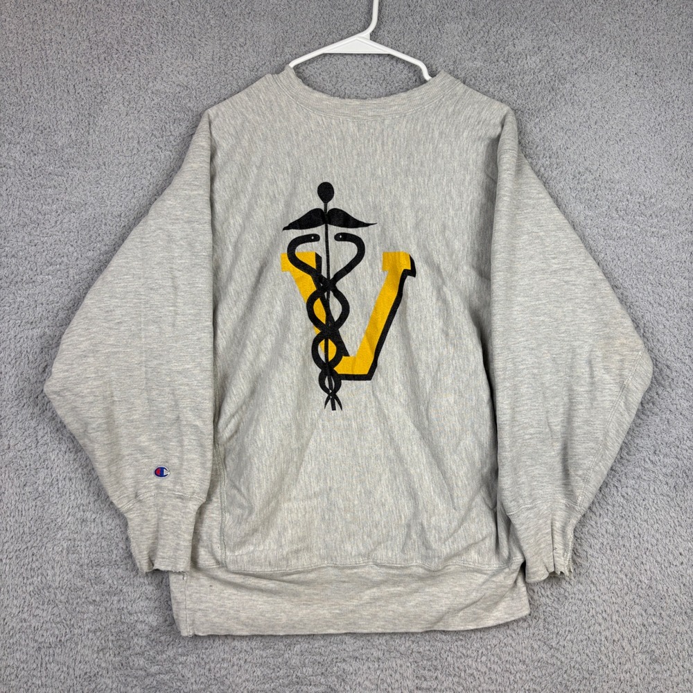 Vintage Champion Sweatshirt Mens L Vanderbilt School of Medicine Reverse Weave